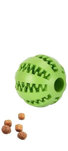 Hund Katze Spielball Zahnen Übung Kleintiere Snack Puzzle Haustiere (Grün) von Pret & Lively