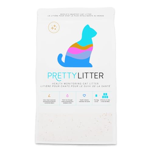 Pretty Litter Haustierstreu, Gesundheitsüberwachung, 3,6 kg von Pretty Litter