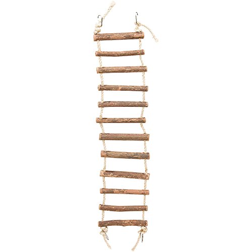 Prevue Hendryx 62807 Naturals Rope Ladder Bird Toy, Large,Brown von PH Prevue Hendryx