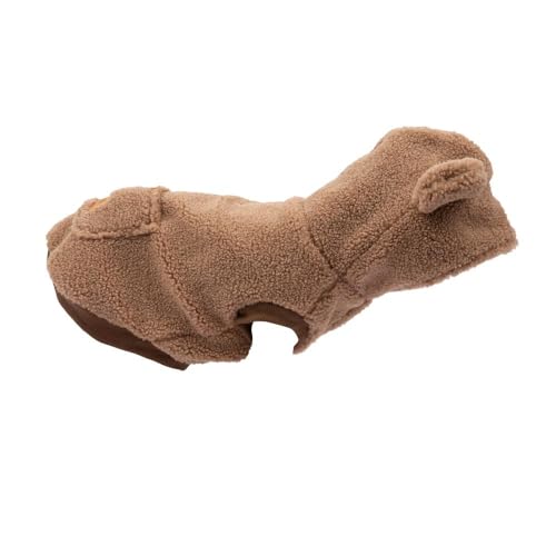 Preziosi Pet - Warmes Sweatshirt für Hunde, Komfort-Strickjacke, Größe S 30 cm, Verstellbarer Klettverschluss, Kapuze mit Ohren und Loch für Leine, Kleidung mit Knopf und Kapuze Preziosi Pet - Warmes Sweatshirt für Hunde, Komfort-Strickjacke, Größe S 30 cm, Verstellbarer Klettverschluss, Kapuze mit Ohren und Loch für Leine, Kleidung mit Knopf und Kapuze von Preziosi Pet