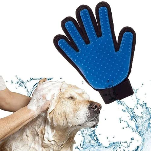 Primal Internet GmbH Premium Fellpflege Handschuhe Hunde & Katzen | 2 Pflegehandschuhe für Haustiere | Massagehandschuh Paar-Set | Bürsten-Handschuhe von Primal Internet GmbH