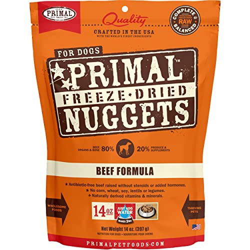 Primal gefriergetrocknetes Hundefutter, Rinder-Formel von Primal Pet Foods