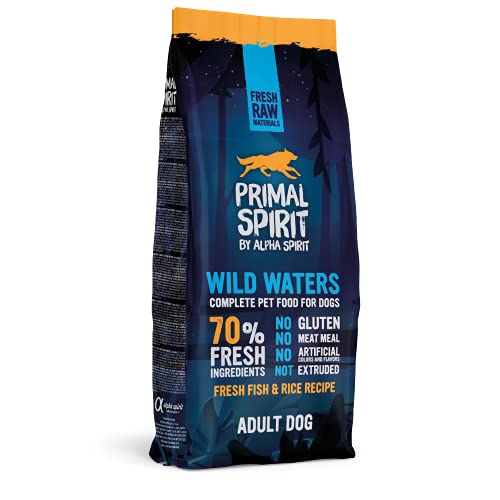 Primal Spirit8436586310820 70% Wild Waters Hundefutter für Erwachsene 12 kg von Primal Spirit Foods