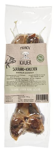 PRIMOX Serrano-Knochen 300g | Premium Kauknochen für Hunde | 100% natürlich | Monotprotein | Getreidefrei von Primox