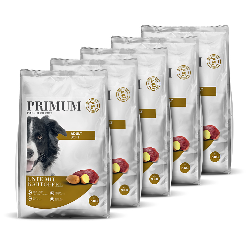 Primum | Ente mit Kartoffel | Soft | 5 x 5 kg von Primum