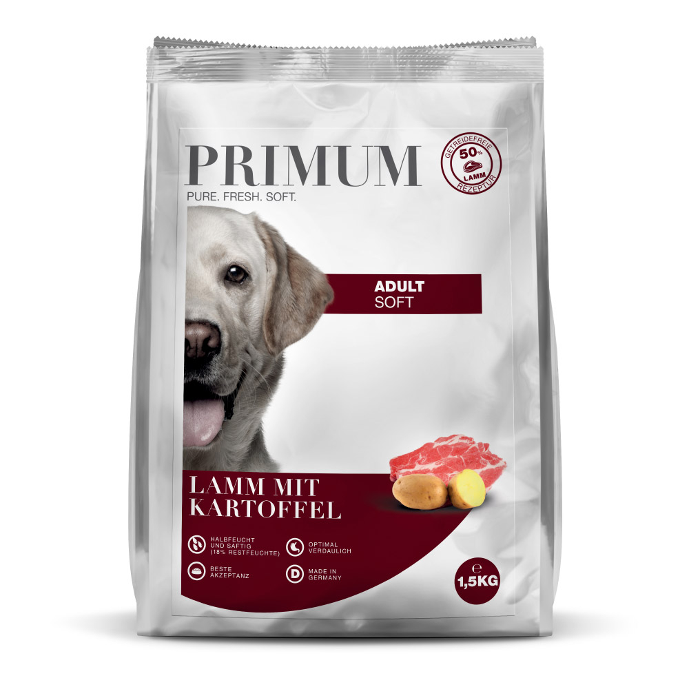 Primum | Lamm mit Kartoffel | Soft Adult | 1,5 kg von Primum