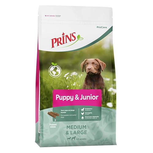 HybridSupply 3 kg Hundefutter für junge Hunde, Puppy/junior, Trocken aufbewahren, 3E+3 gramm, allergenfrei, für kleine Hunde, Jungtiere von HybridSupply