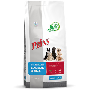 Prins Fit Selection mit Lachs und Reis Hundefutter 15 kg von Prins