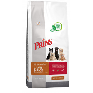 Prins Fit Selection mit Lamm und Reis Hundefutter 2 x 14 kg von Prins