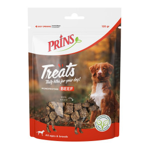 Prins Treats Beef Hundesnack (120g) Pro Stück von Prins