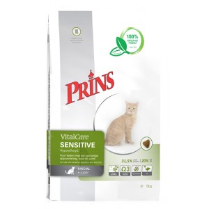 Prins VitalCare Sensitive Hypoallergenic Katzenfutter 1,5 kg von Prins