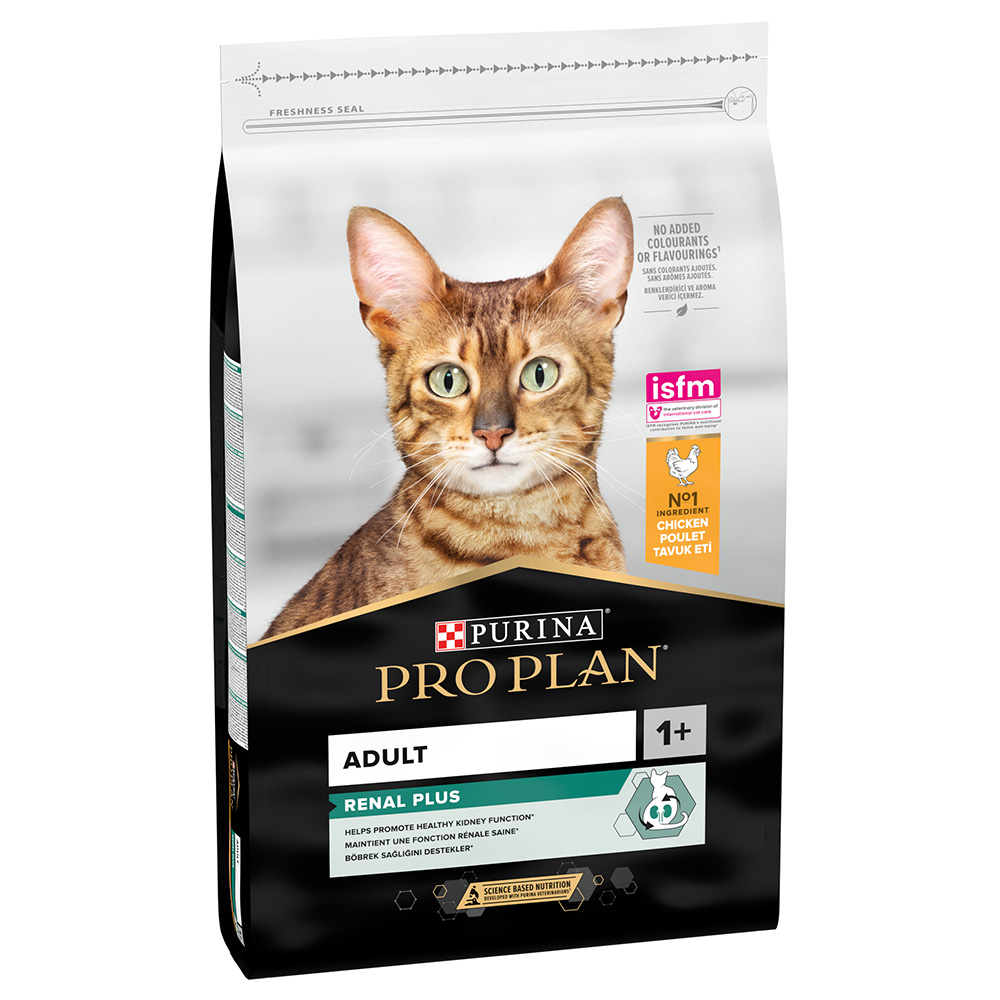 1 kg / 2 kg gratis! 10 kg / 14 kg PURINA PRO PLAN - Adult Renal Plus reich an Huhn (10 kg) von Pro Plan