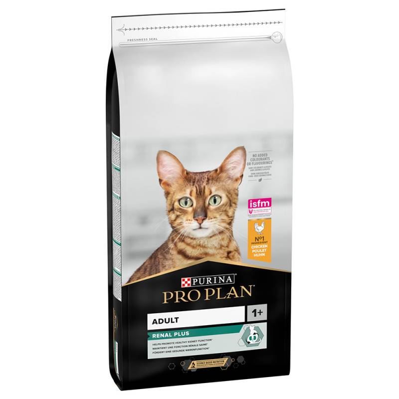 1 kg / 2 kg gratis! 10 kg / 14 kg PURINA PRO PLAN - Adult Renal Plus reich an Huhn (14 kg) von Pro Plan