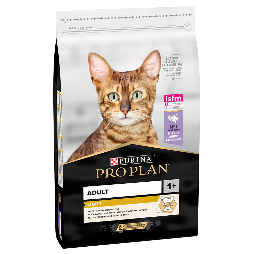 1 kg / 2 kg gratis! 10 kg / 14 kg PURINA PRO PLAN - Light Adult reich an Truthahn (10 kg) von Pro Plan