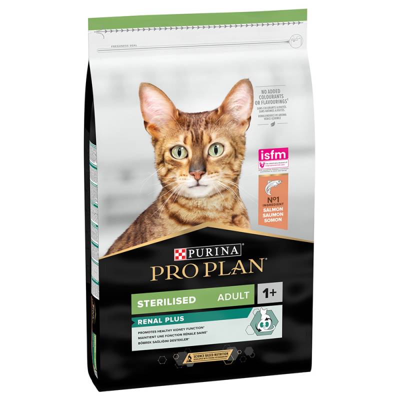 1 kg / 2 kg gratis! 10 kg / 14 kg PURINA PRO PLAN - Sterilised Adult Renal Plus Lachs (10 kg) von Pro Plan