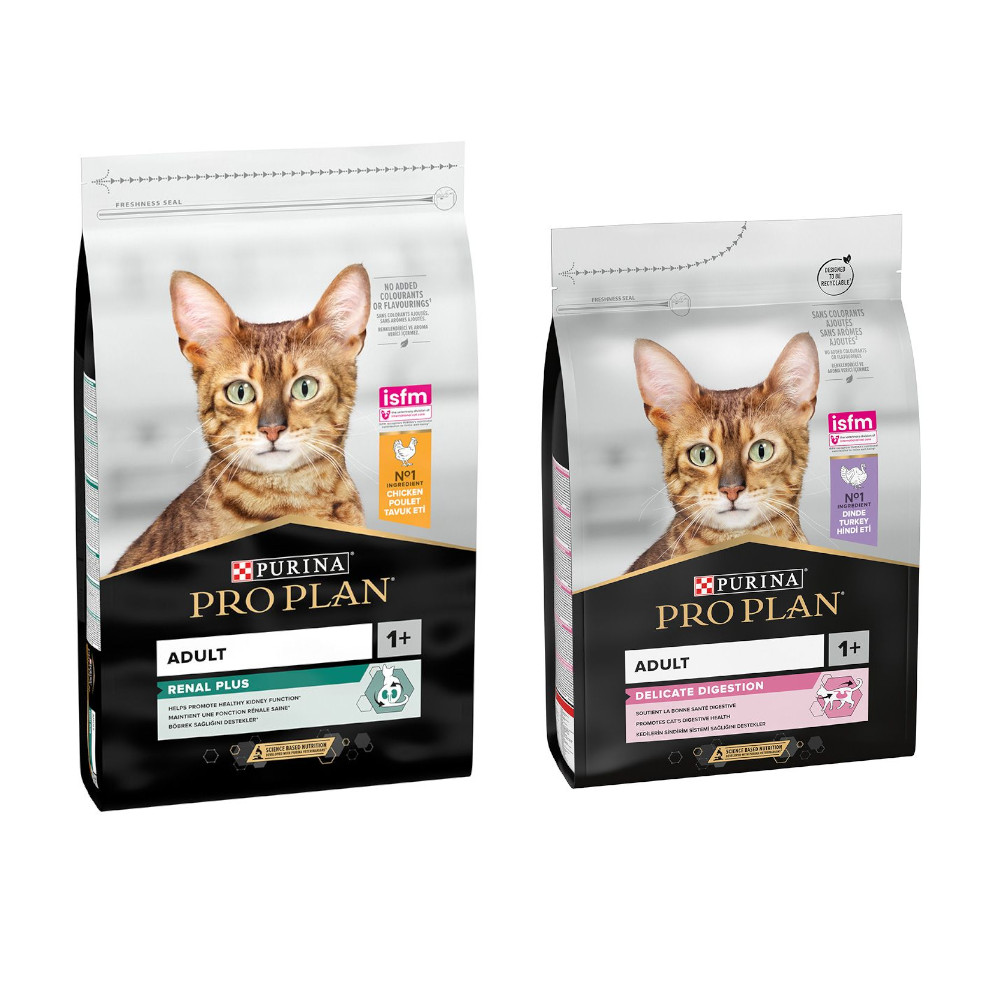 10 kg PURINA PRO PLAN Trockenfutter + 3 kg Adult Delicate Digestion Truthahn gratis! - Adult Renal Plus reich an Huhn 10 kg PURINA PRO PLAN Trockenfutter + 3 kg Adult Delicate Digestion Truthahn gratis! - Adult Renal Plus reich an Huhn von Pro Plan