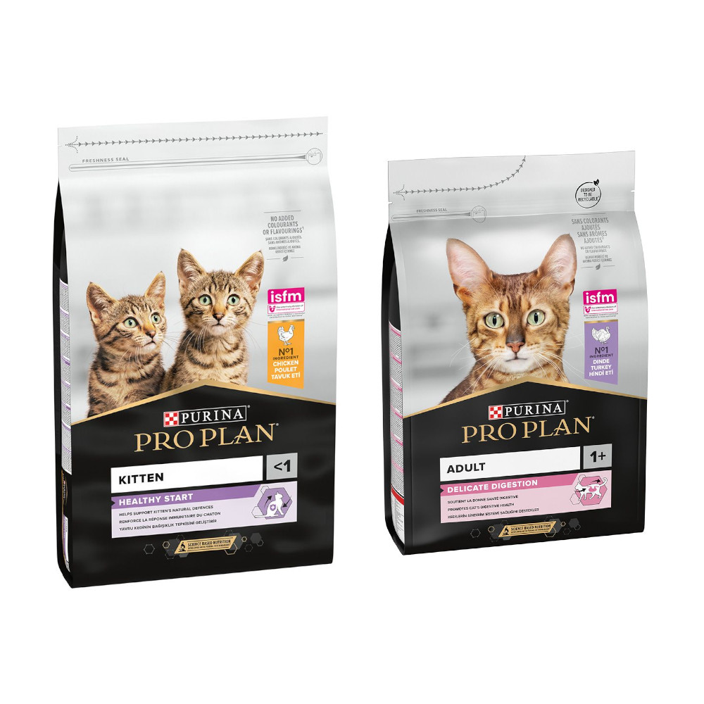 10 kg PURINA PRO PLAN Trockenfutter + 3 kg Adult Delicate Digestion Truthahn gratis! - Kitten Healthy Start reich an Huhn 10 kg PURINA PRO PLAN Trockenfutter + 3 kg Adult Delicate Digestion Truthahn gratis! - Kitten Healthy Start reich an Huhn von Pro Plan