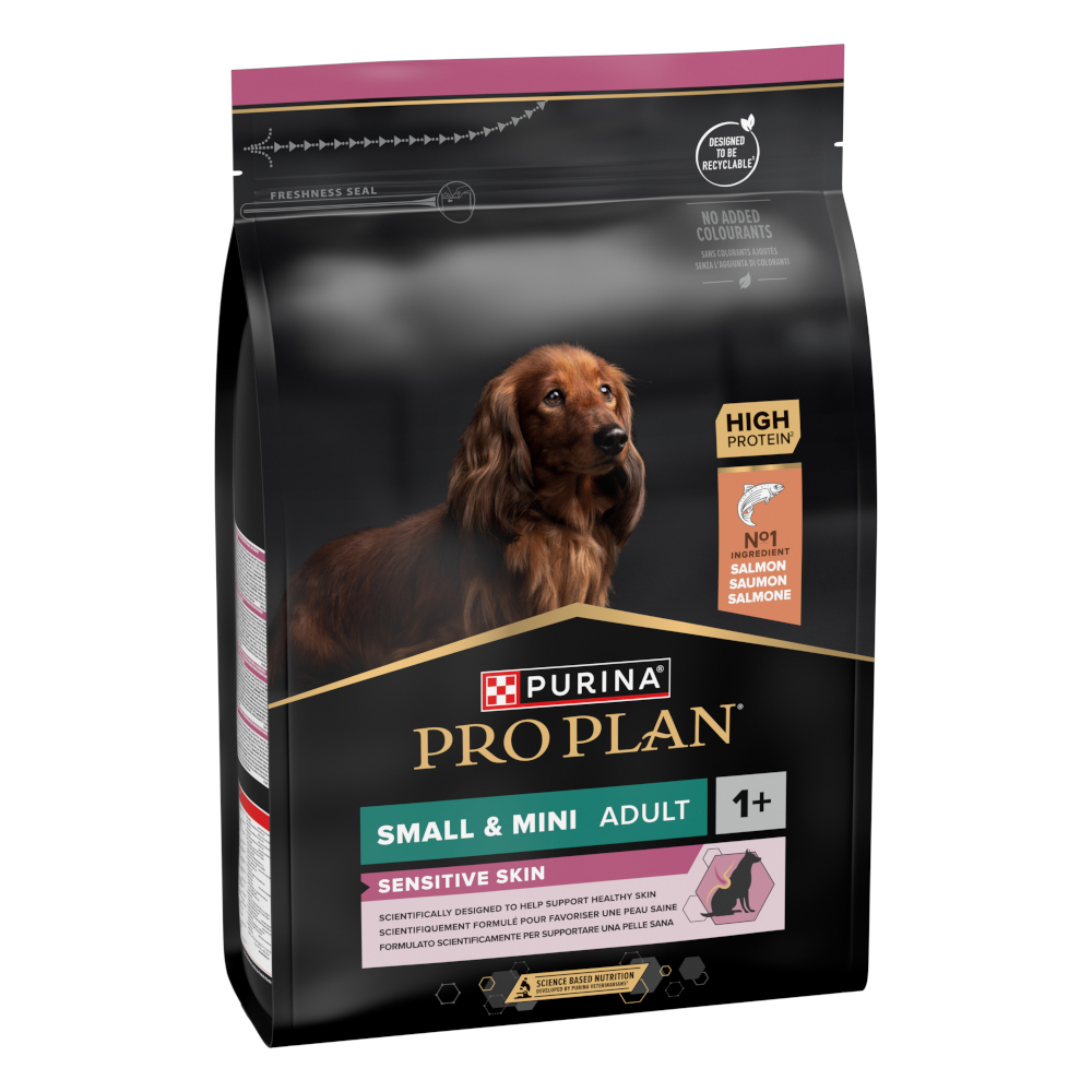 2 x 3 kg PURINA PRO PLAN zum Sonderpreis! - Small & Mini Adult Sensitive Skin von Pro Plan