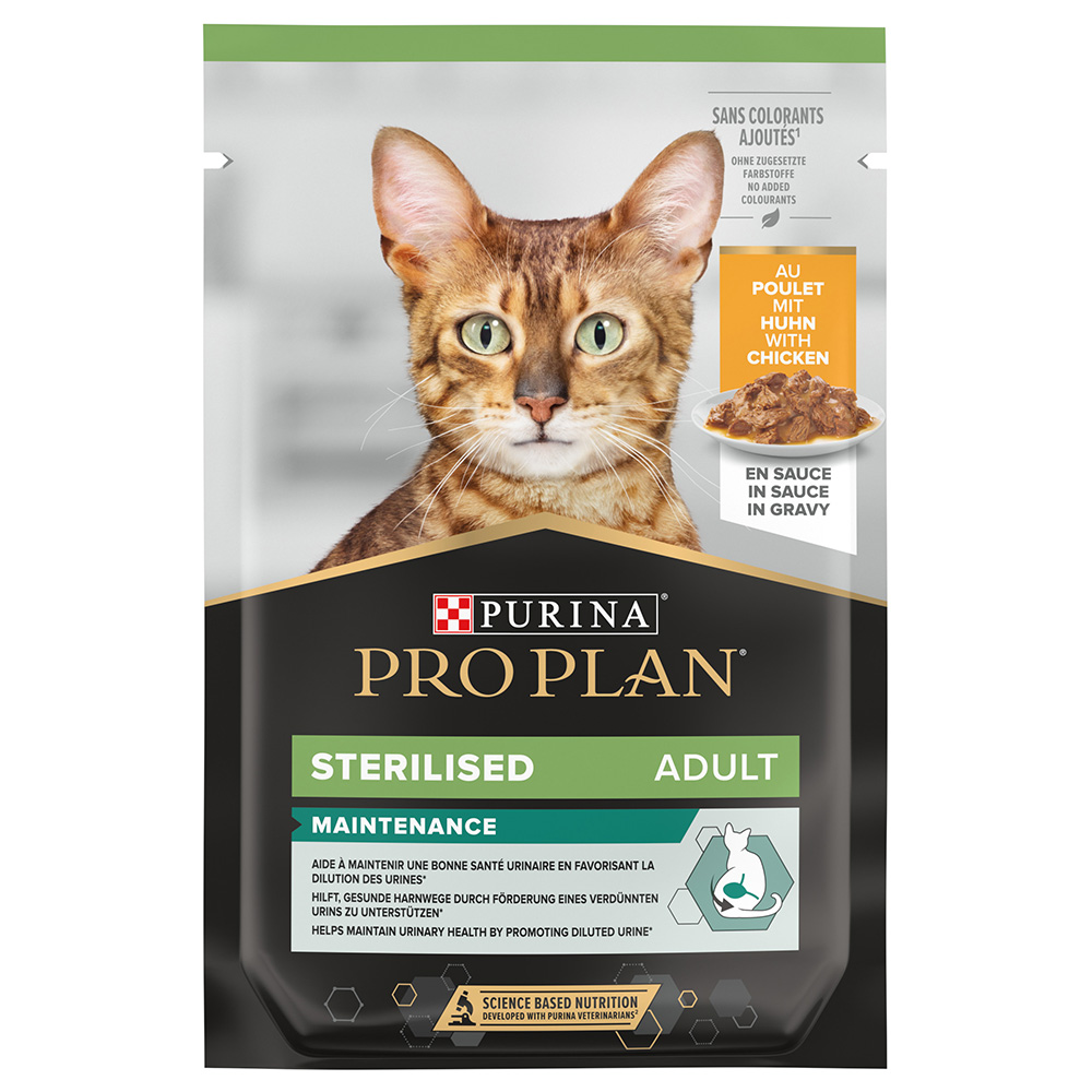 24 + 6 gratis! 30 x 85 g Purina Pro Plan Adult - Sterilised Maintenance Huhn 24 + 6 gratis! 30 x 85 g Purina Pro Plan Adult - Sterilised Maintenance Huhn von Pro Plan