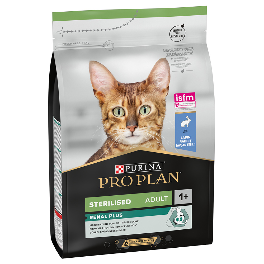 3 kg Purina Pro Plan zum Sonderpreis! - Sterilised Adult Renal Plus Kaninchen von Pro Plan