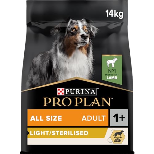 PRO PLAN Adult Hund, Light/Sterilised Lamm, 14 kg von Pro Plan