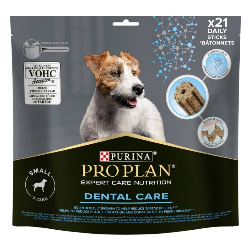 PURINA PRO PLAN Dental Care für kleine Hunde (7-12 kg) - 345 g (21 Stück) von Pro Plan