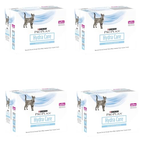 Purina PRO PLAN Hydra Care Katze | 4er Pack | 4 x 10 x 85 g | Ergänzungsfuttermittel für Adulte Katzen | Kann dabei helfen die Wasseraufnahme zu erhöhen | Im Frischebeutel von Pro Plan