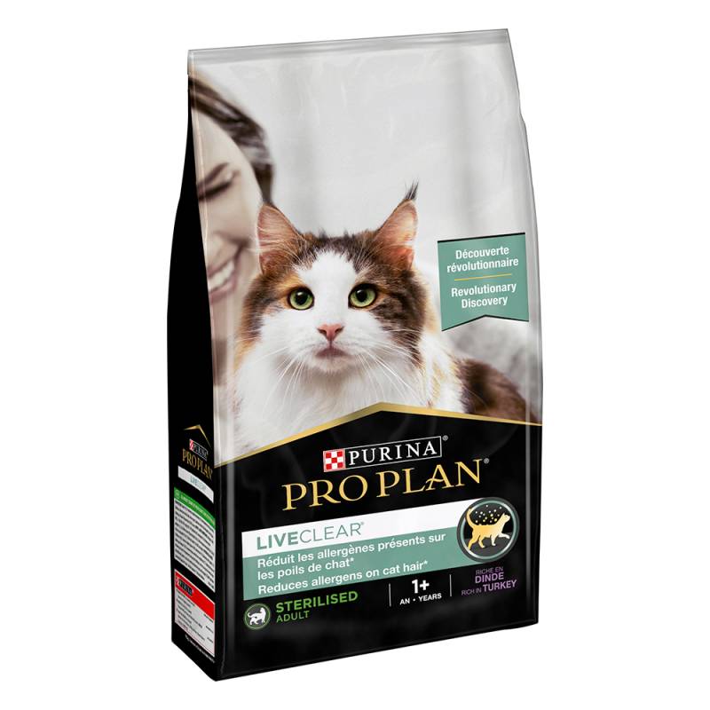 PURINA PRO PLAN LiveClear Sterilised Adult Truthahn - Sparpaket: 2 x 7 kg von Pro Plan