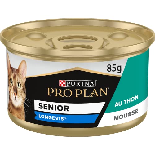 PURINA PRO PLAN | Senior | Longevis | Thunfischschaum | Katze Lunchbox 85 g | 24 Stück von Pro Plan