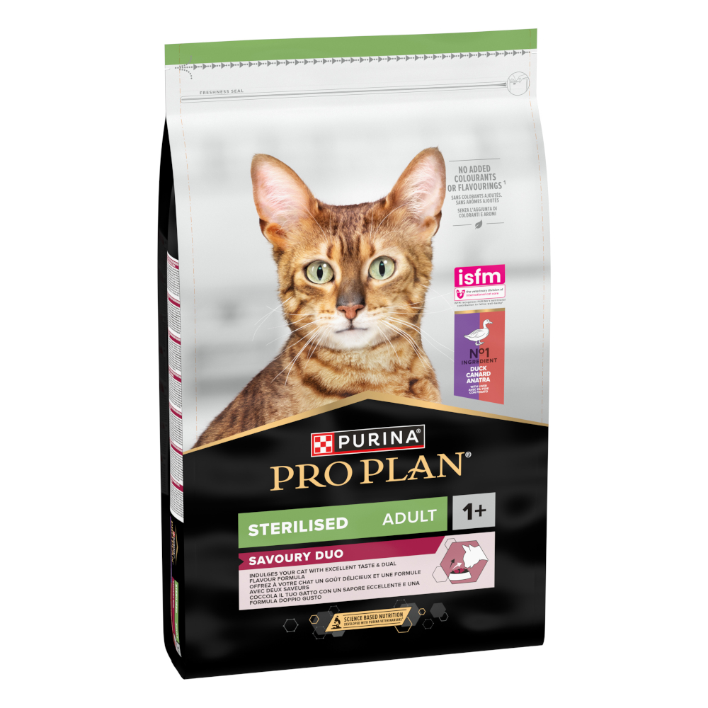 PURINA PRO PLAN Sterilised Adult Savoury Duo Ente & Leber - 10 kg PURINA PRO PLAN Sterilised Adult Savoury Duo Ente & Leber - 10 kg von Pro Plan