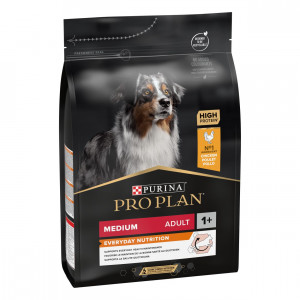 Pro Plan Medium Adult Everyday Nutrition mit Huhn Hundefutter 2 x 14 kg von Pro Plan