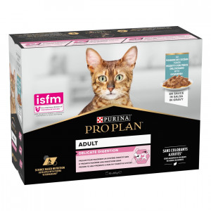 Pro Plan Delicate Ozeanfisch 85 g Pouches Katzenfutter 10 x 85 g von Pro Plan