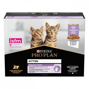 Pro Plan Kitten Healthy Start mit Truthahn Kätzchen-Nassfutter (85g) 10 x 85 g von Pro Plan