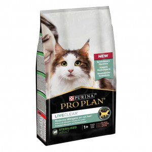 Pro Plan LiveClear Sterilised Adult mit Lachs Katzenfutter 1,4 kg von Pro Plan