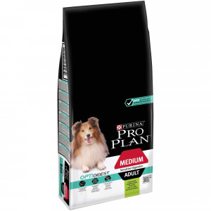 Pro Plan Medium Adult Sensitive Digestion mit Lamm Hundefutter 3 x 3 kg von Pro Plan