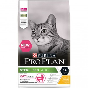 Pro Plan Sterilised Adult Delicate Digestion mit Huhn Katzenfutter 1,5 kg von Pro Plan