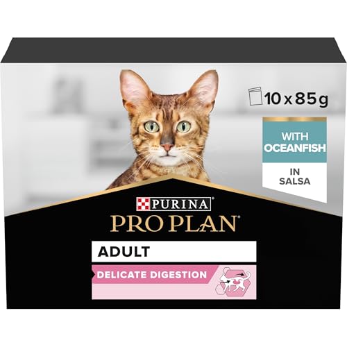 Purina Pro Plan Cat NutriSavour Delicate Beutel, 10 x 85 g von PURINA PRO PLAN