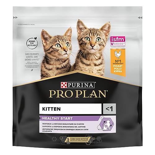 Purina Pro Plan Katzenfutter Original Kitten mit Optistart Huhn 8 x 400 g von Pro Plan