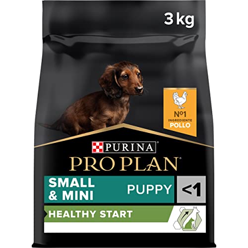 Purina Pro Plan Small Puppy Start Futtermittel für kleine Hunde, Mini, Welpen, Junior, Baby mit Huhn, 4 x 3 kg von Pro Plan