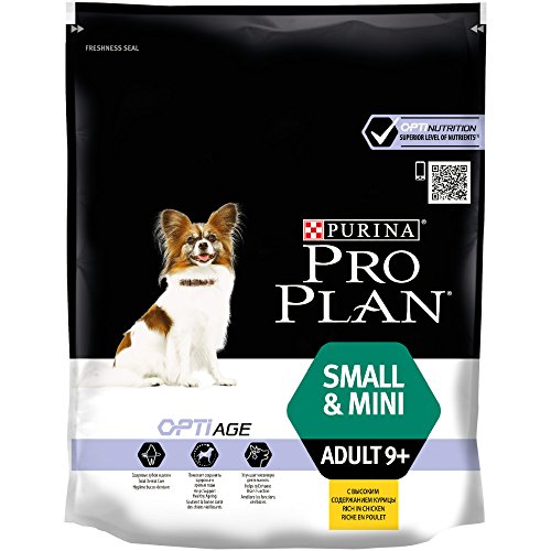 PURINA Pro Plan Small & Mini Adult 9+ mit Optimierung, Trockenfutter für Senioren, 700 g, 3 Stück von Pro Plan