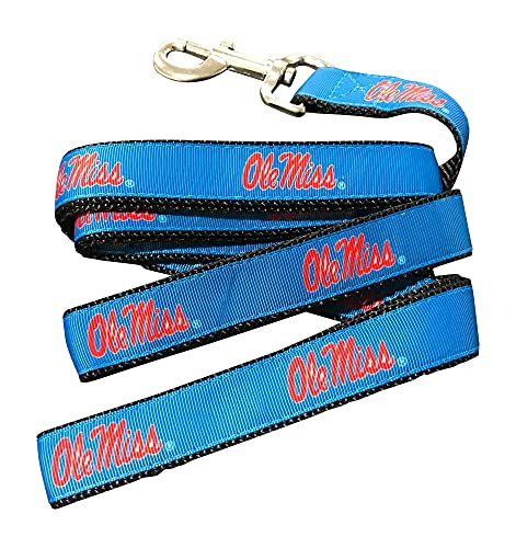 Collegiate Hundeleine (Ole Miss, 1,8 m x 1,6 cm) von Pro Shop