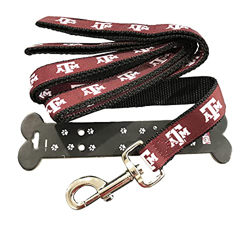 Collegiate Hundeleine (Texas A&M, 1,8 m x 1,6 cm) Dog Leash von Pro Shop