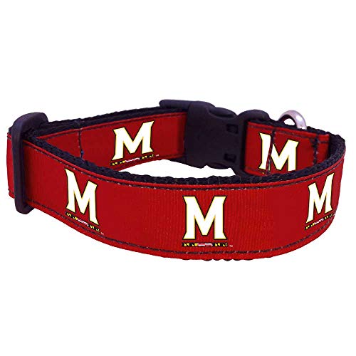 College-Hundehalsband, Größe M, Maryland von Pro Sport Brand