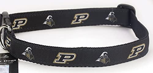 College-Hundehalsband, Größe M, Purdue von Pro Sport Brand