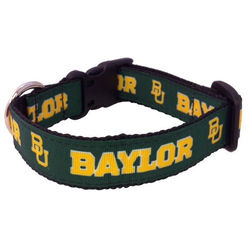 College Hundehalsband, Größe S, Baylor von Pro Sport Brand