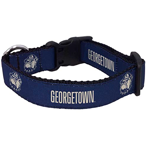 College-Hundehalsband, Größe S, Georgetown von Pro Sport Brand