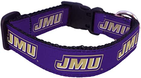 College-Hundehalsband, Größe XS, James Madison von Pro Sport Brand