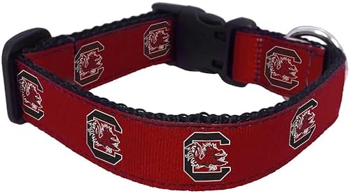 College-Hundehalsband (Größe M, South Carolina) von Pro Sport Brand