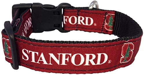 College Hundehalsband (Größe M, Stanford) von Pro Sport Brand