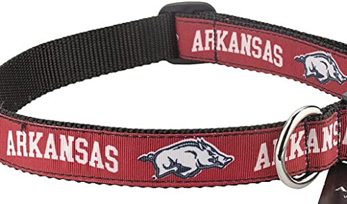 College Hundehalsband (groß, Arkansas) von Pro Sport Brand